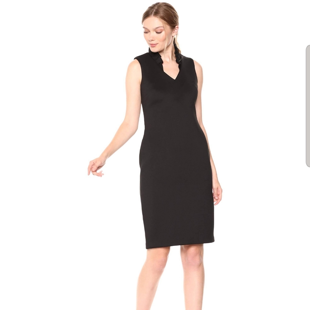 Calvin Klein Green Scuba Dress 12 NWT